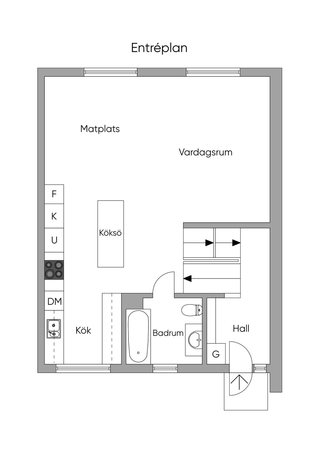 Entré plan