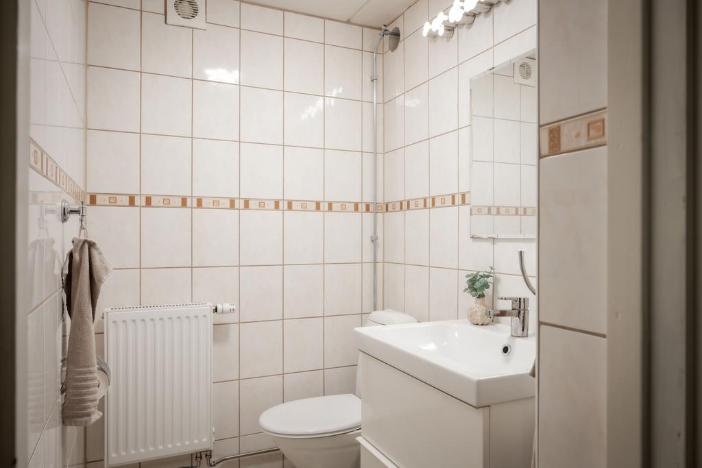 Toalett i källarplan