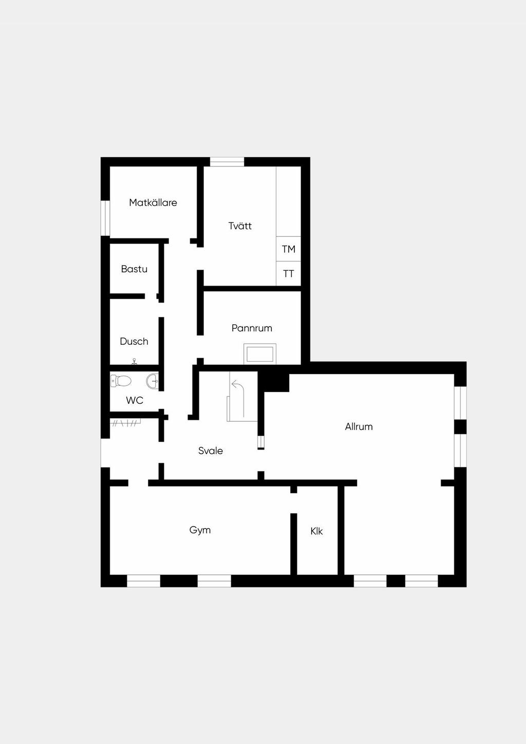 Källarplan