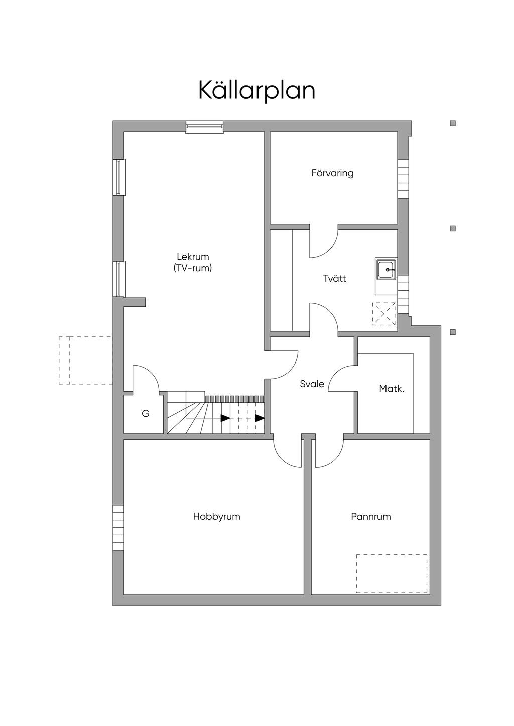 Planlösning.