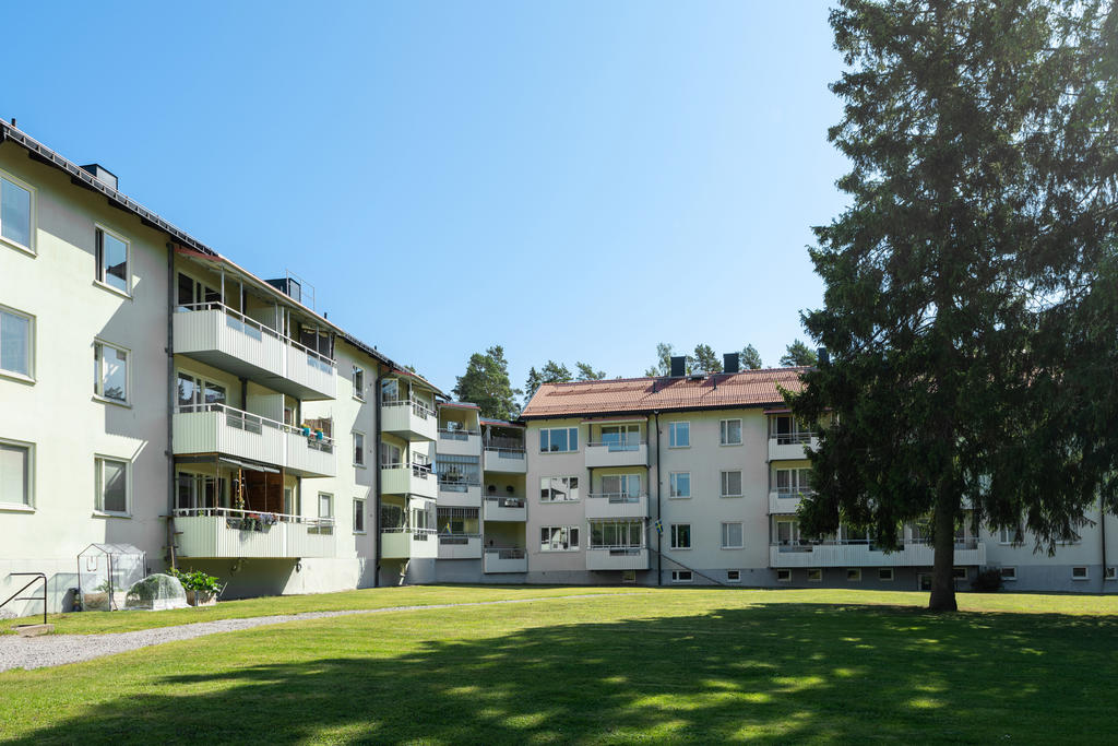 Lugn innergård