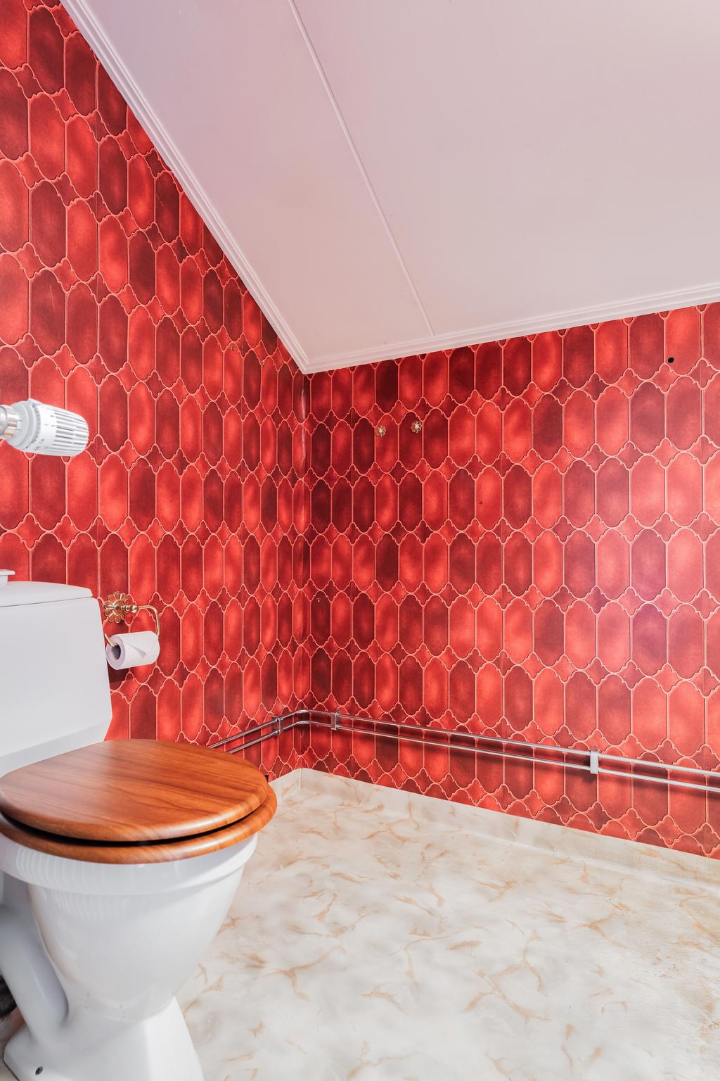 Wc, övre plan