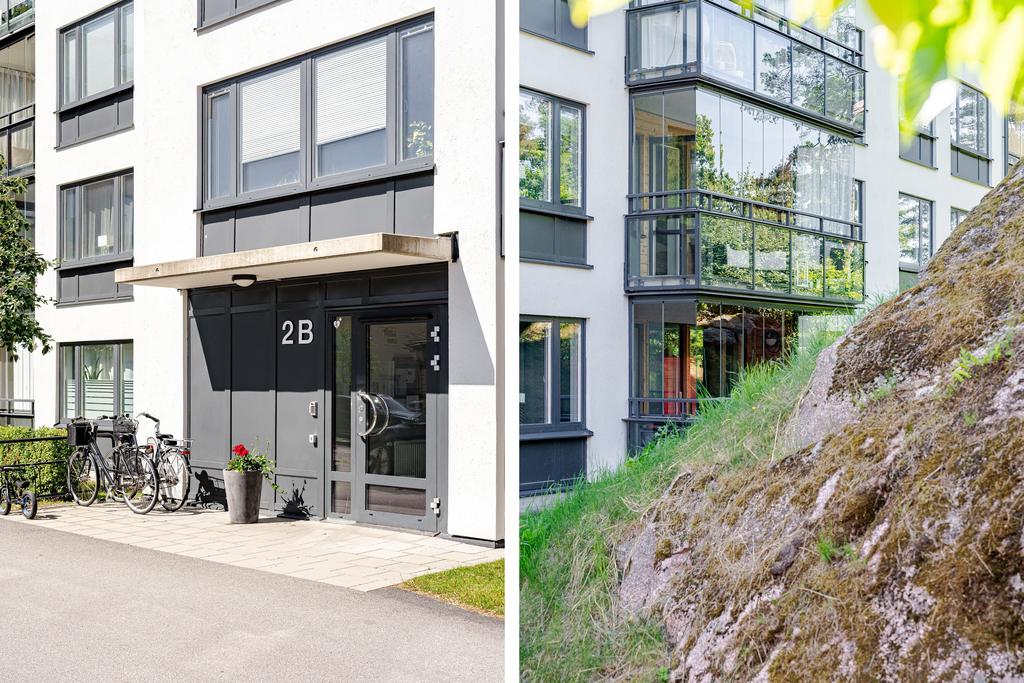 Entré och baksida