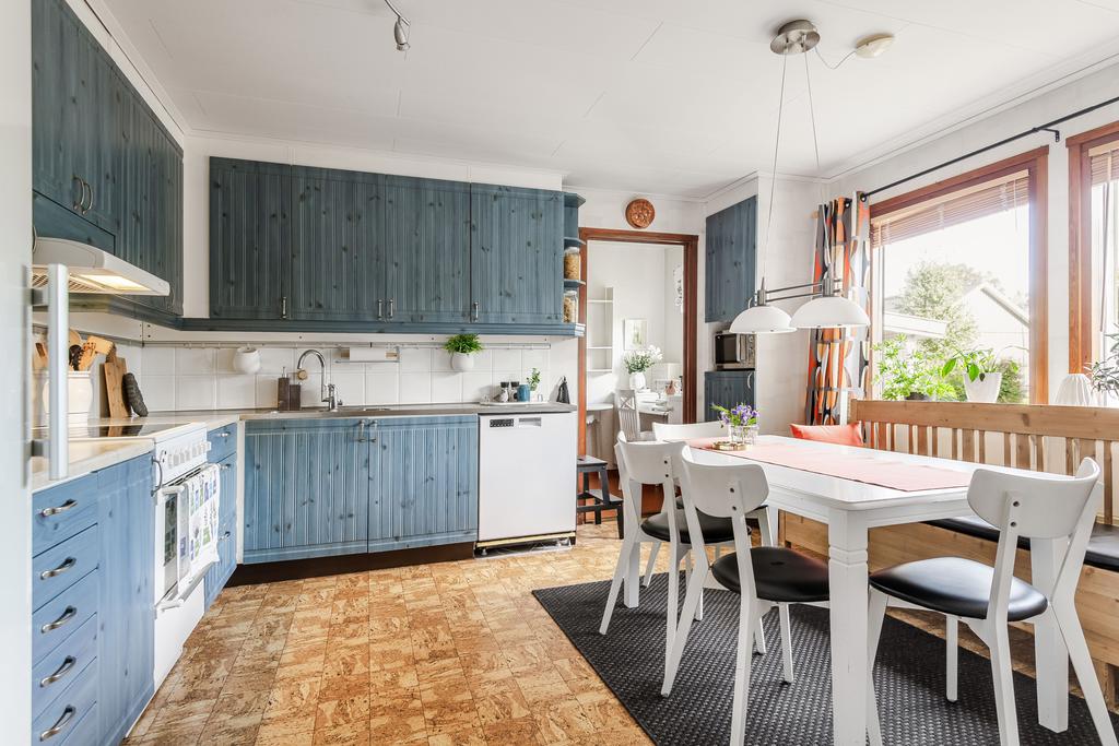 Kök med matplats
