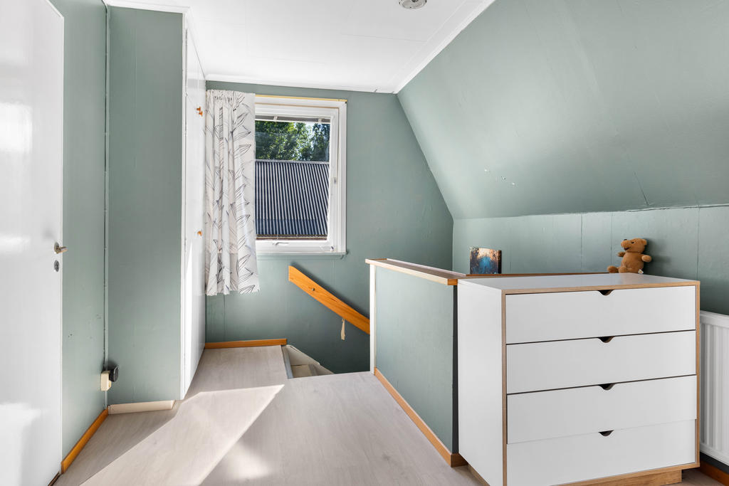 Hall på övervåningen. 
