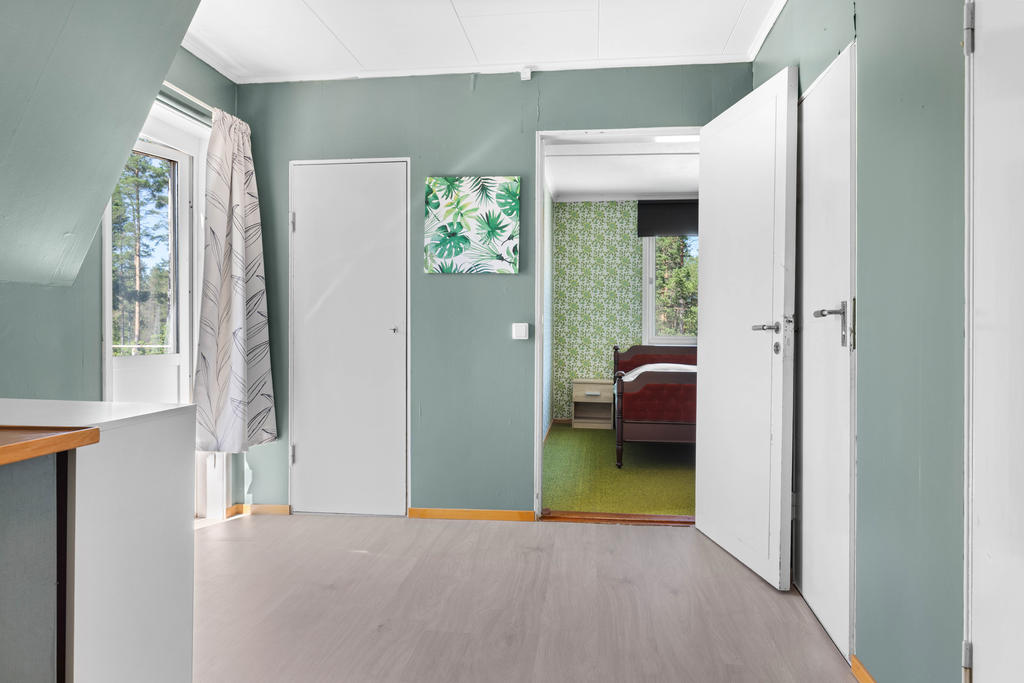 Hall på övervåningen. 
