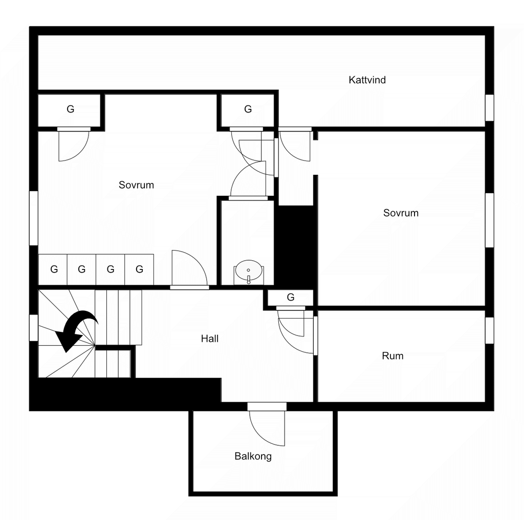 Övre plan