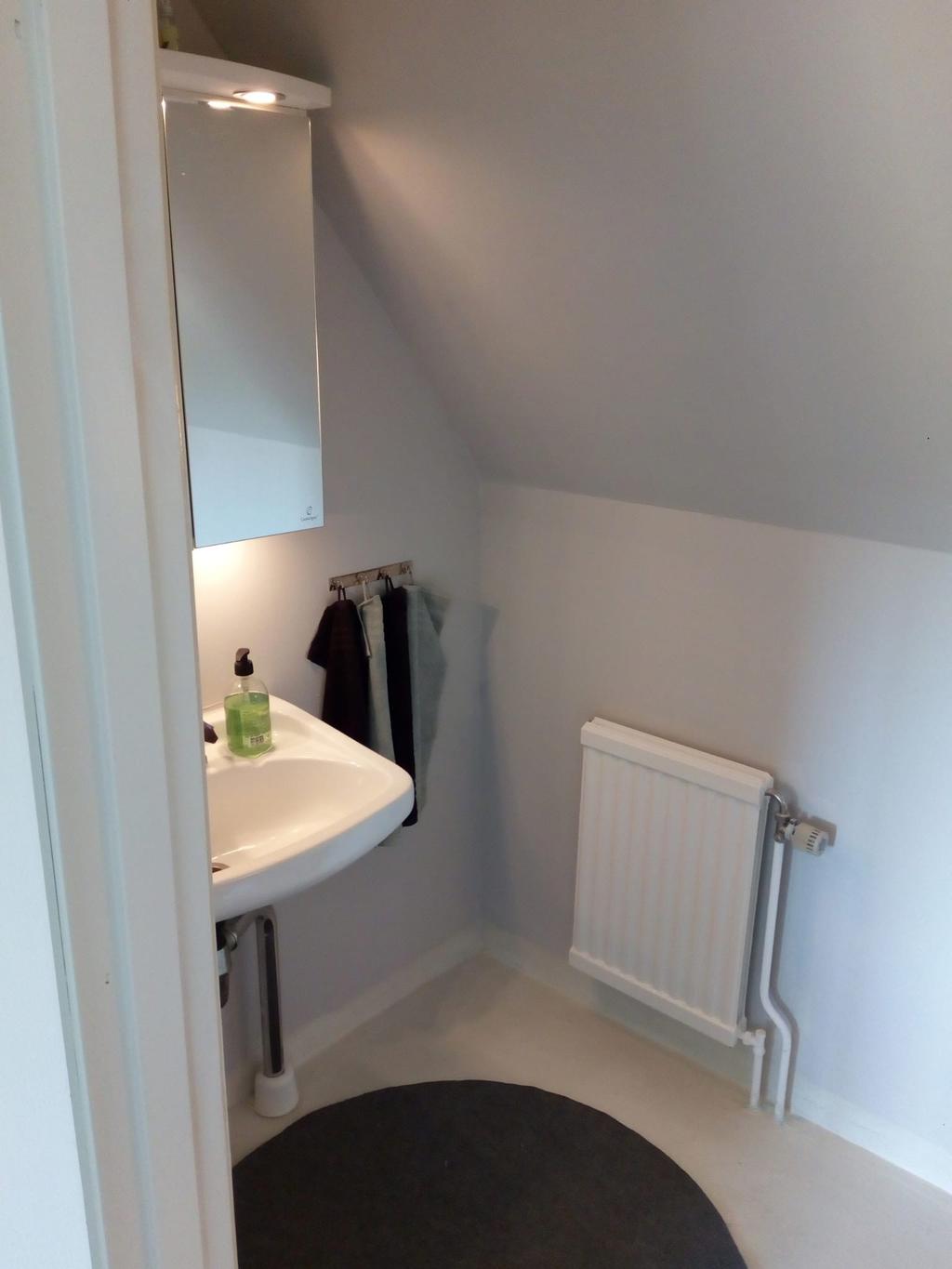 Wc-rum övervåning