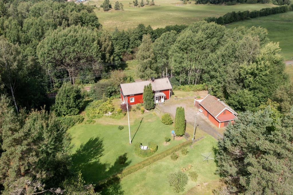 Vy över fastigheten