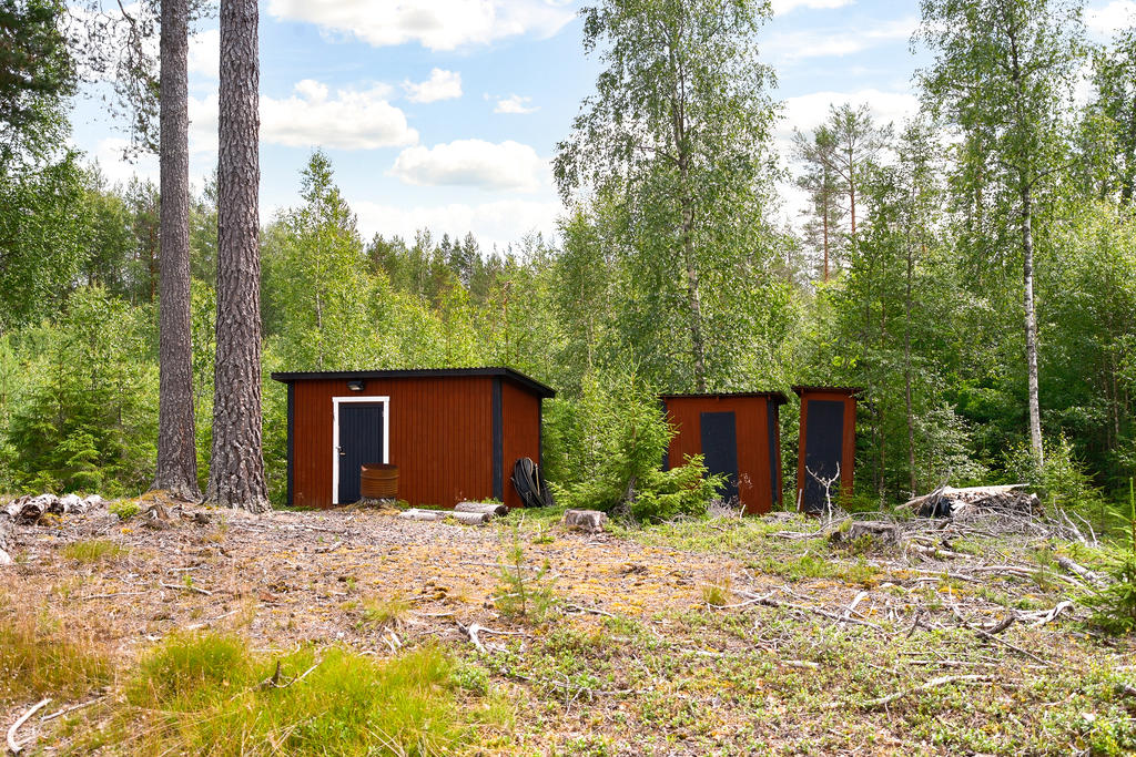Redskapsbod, förråd och utedass