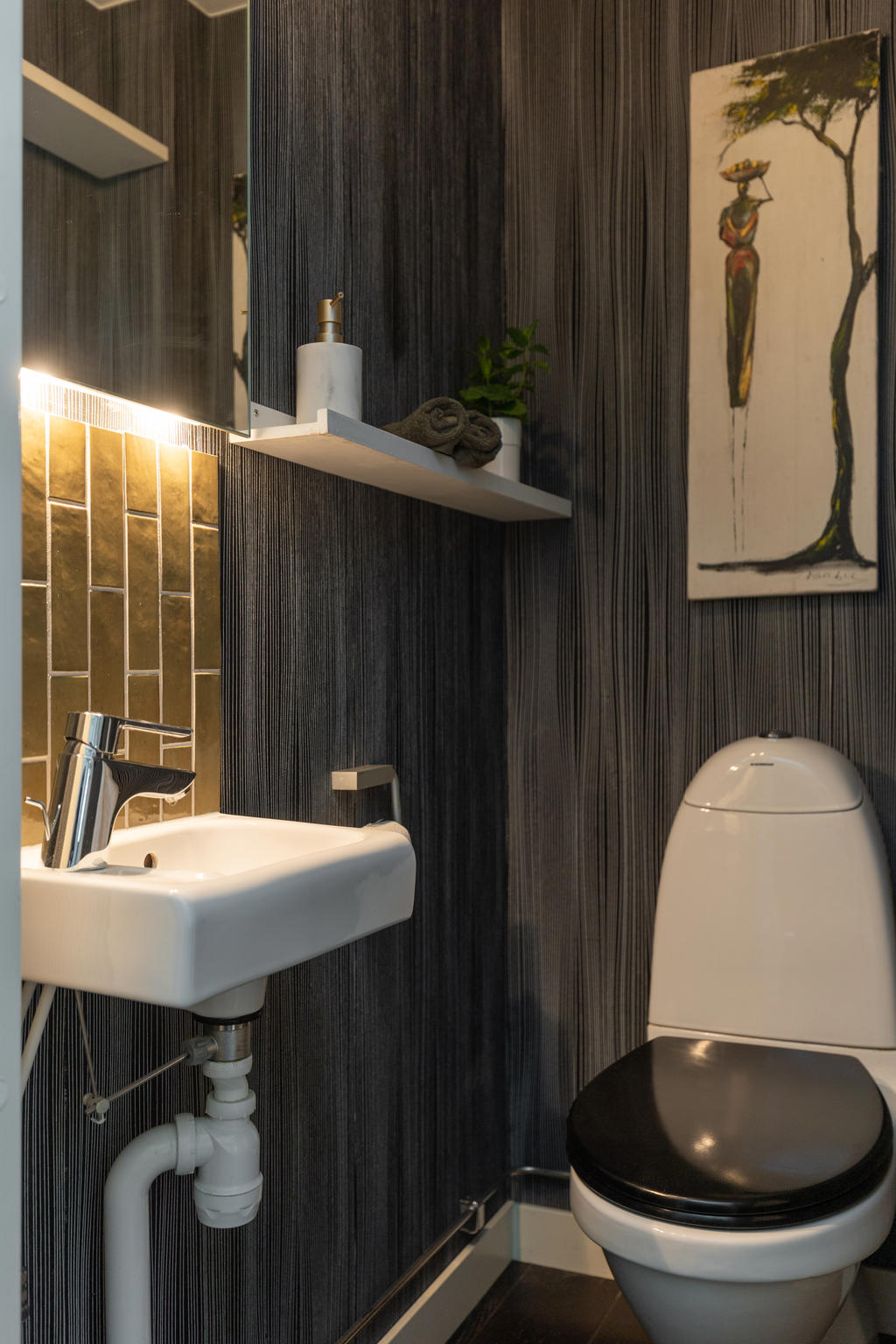Mindre wc på entréplan