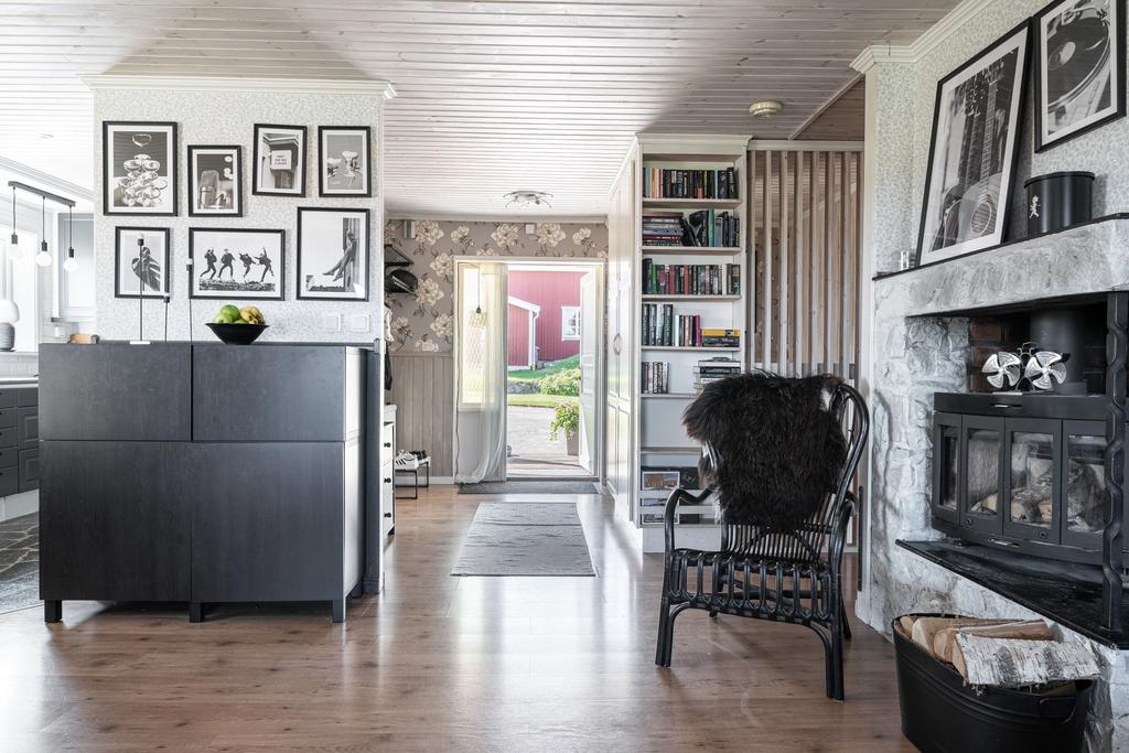 Matrum mot entréhallen