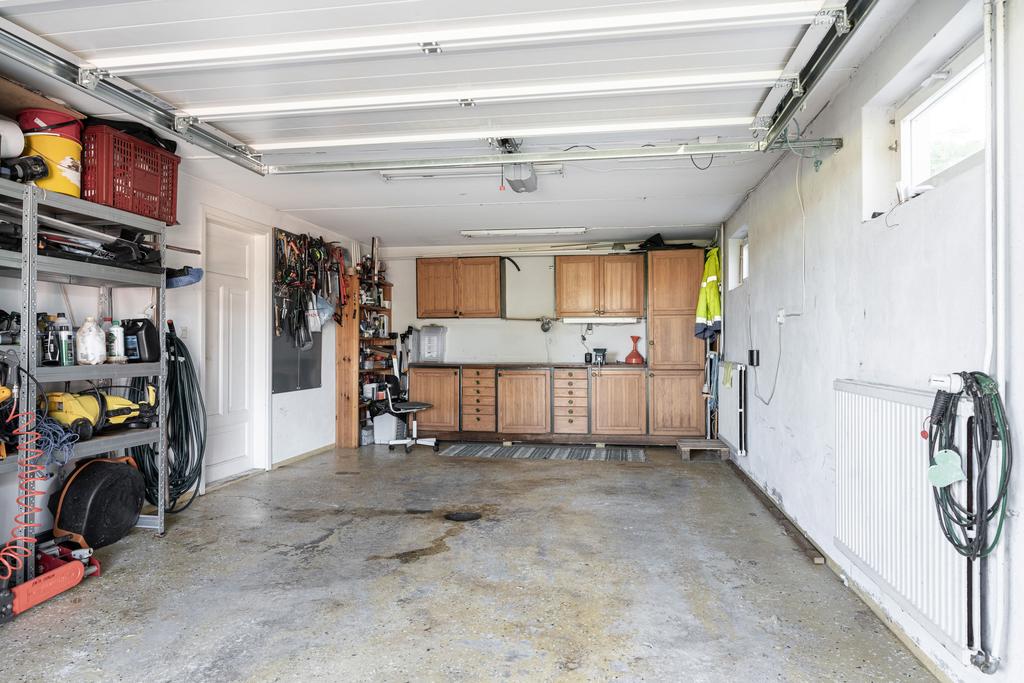 Garage i soutterängvåningen