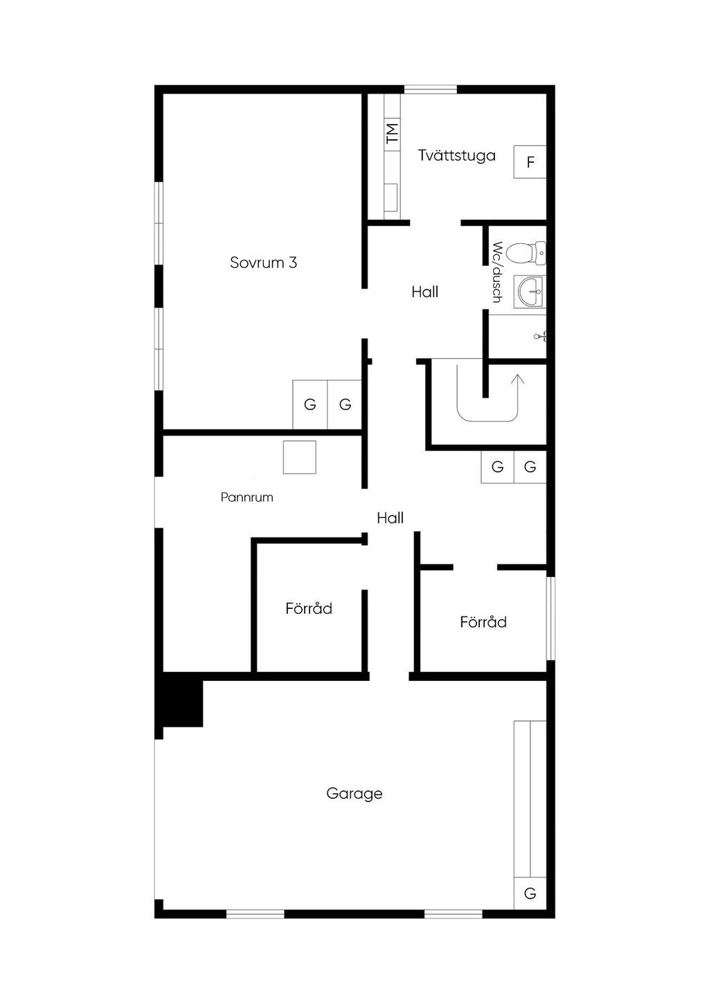 Souterrängplan