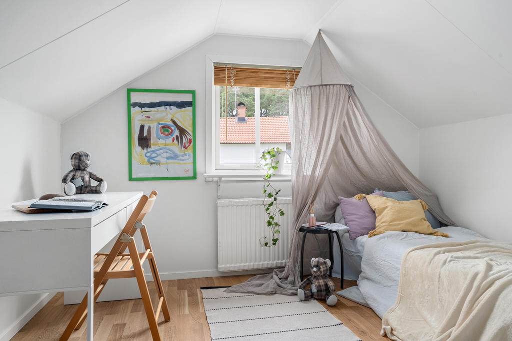 Sovrum andra våning