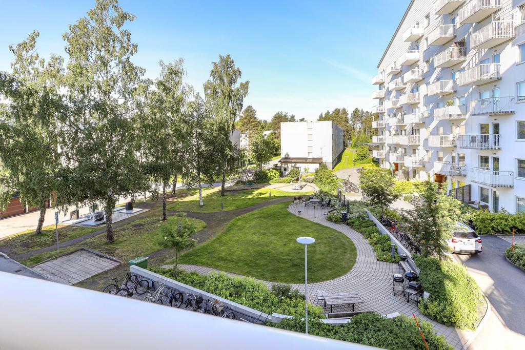 Innergården från balkongen