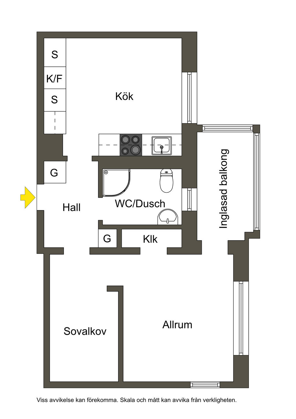 Alternativ planlösning