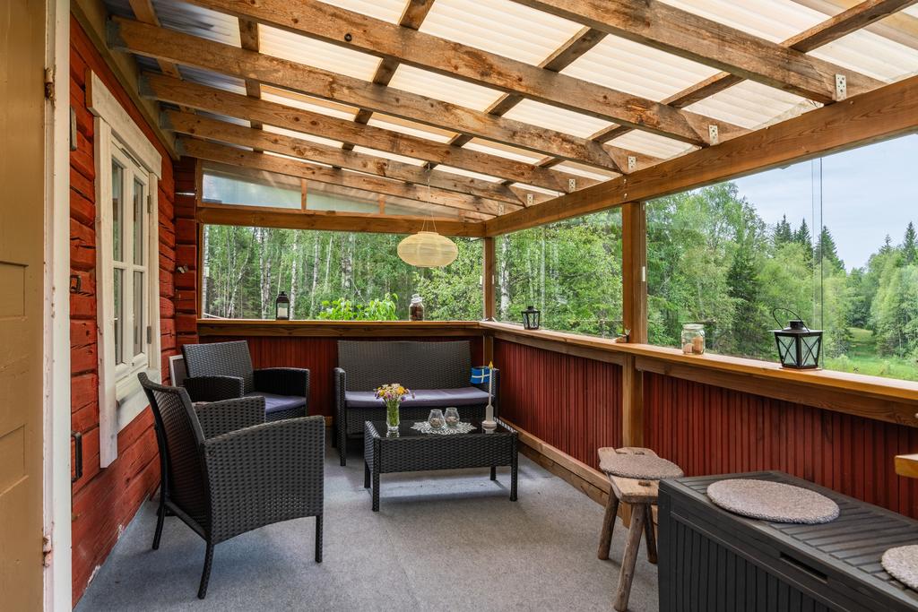 Inglasad veranda