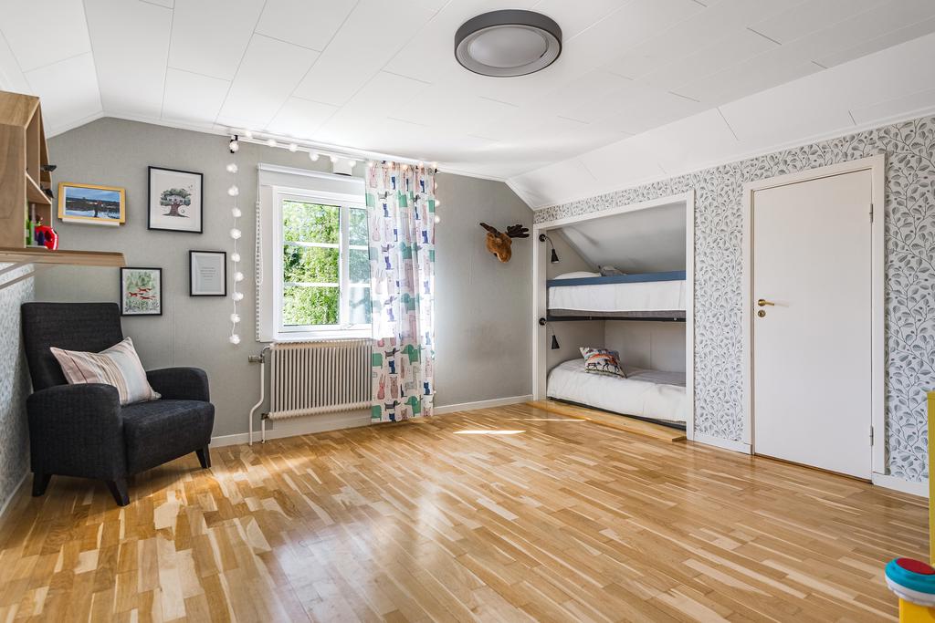 Sovrum övervåning