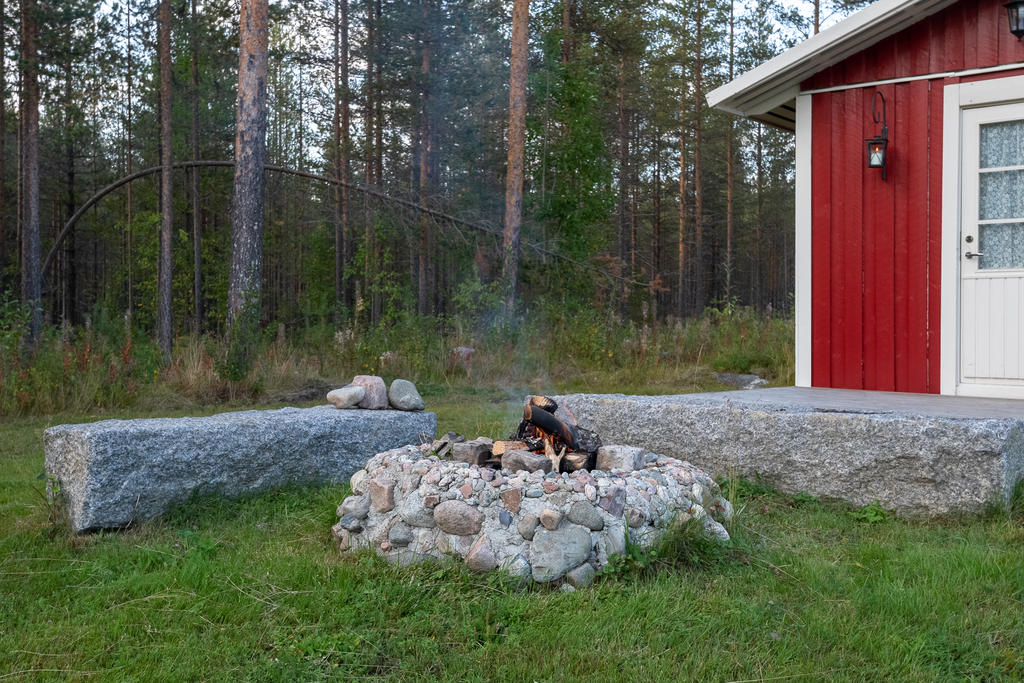 Grillplats intill bastu
