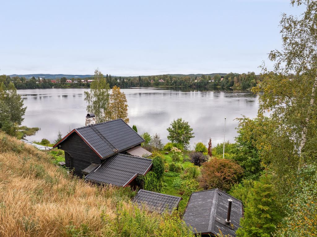 Lummig och insynsskyddad strandtomt