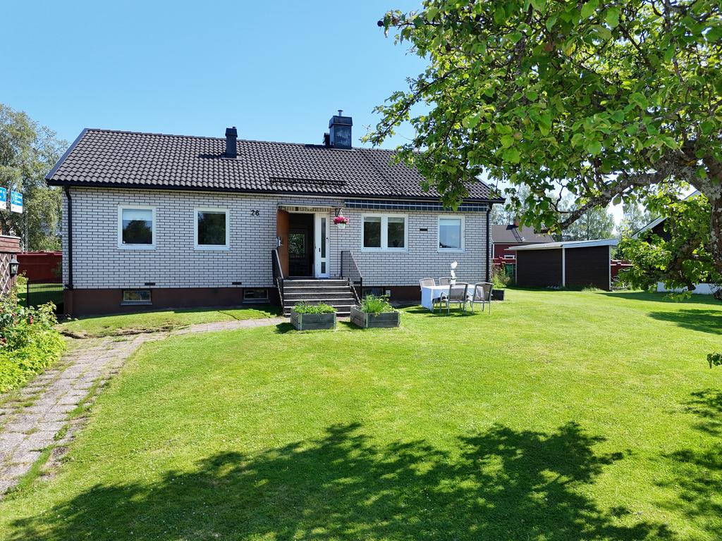 Lättskött tegelvilla.