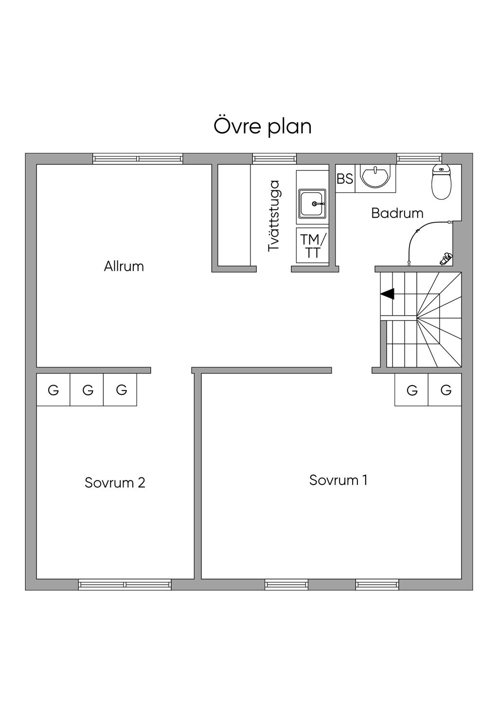 Övre plan