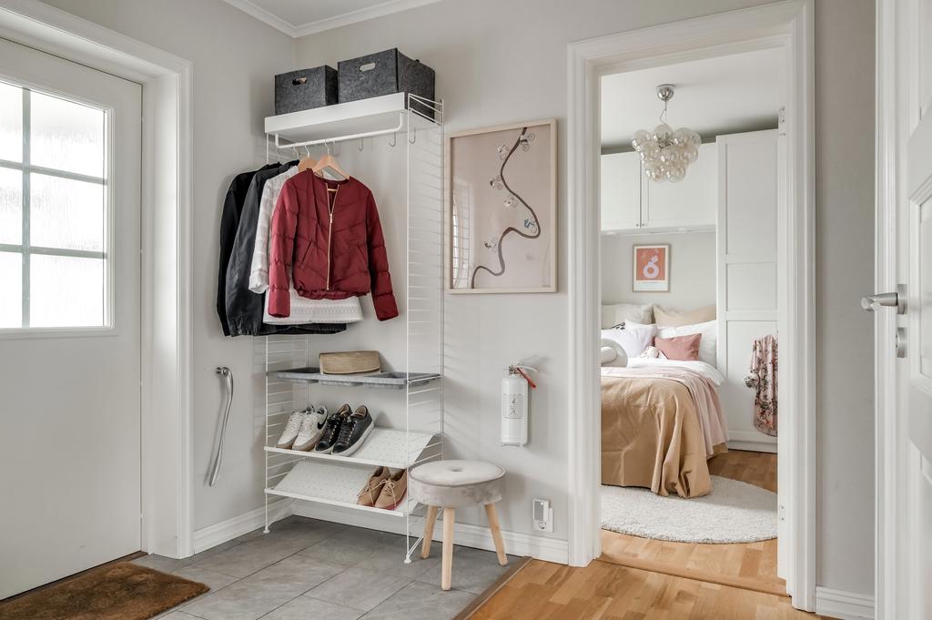 Välkomnande entréhall