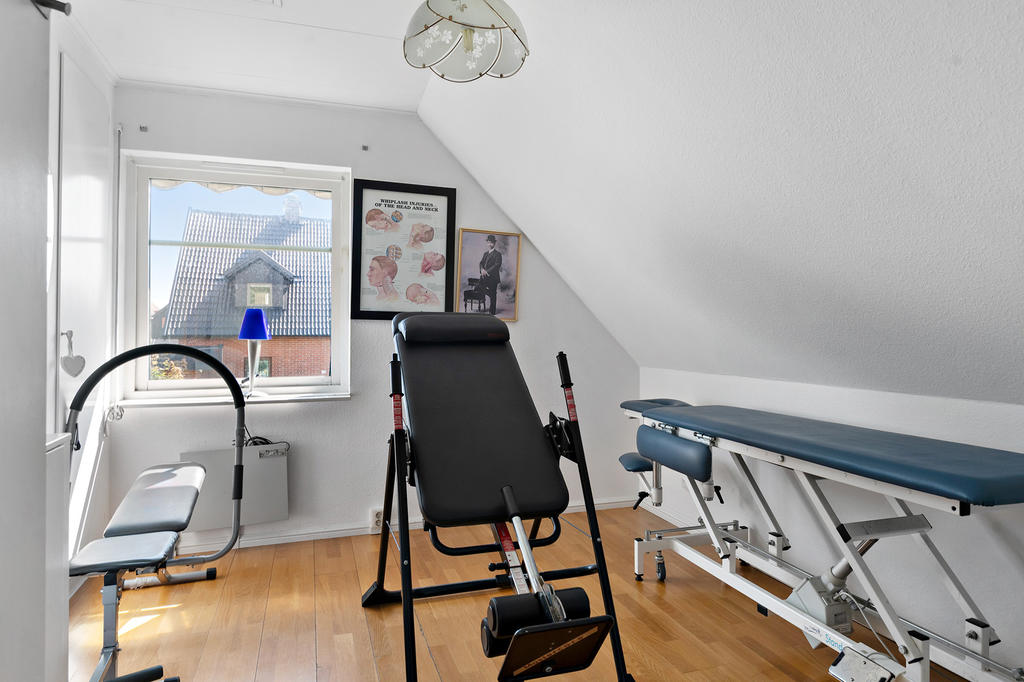 Sovrum 3 används idag som behandlingsrum