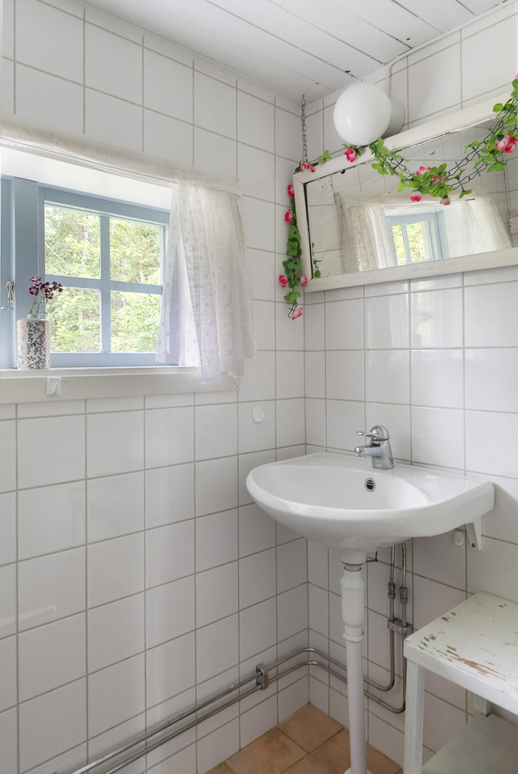 Badrum i 1700-tals torpet