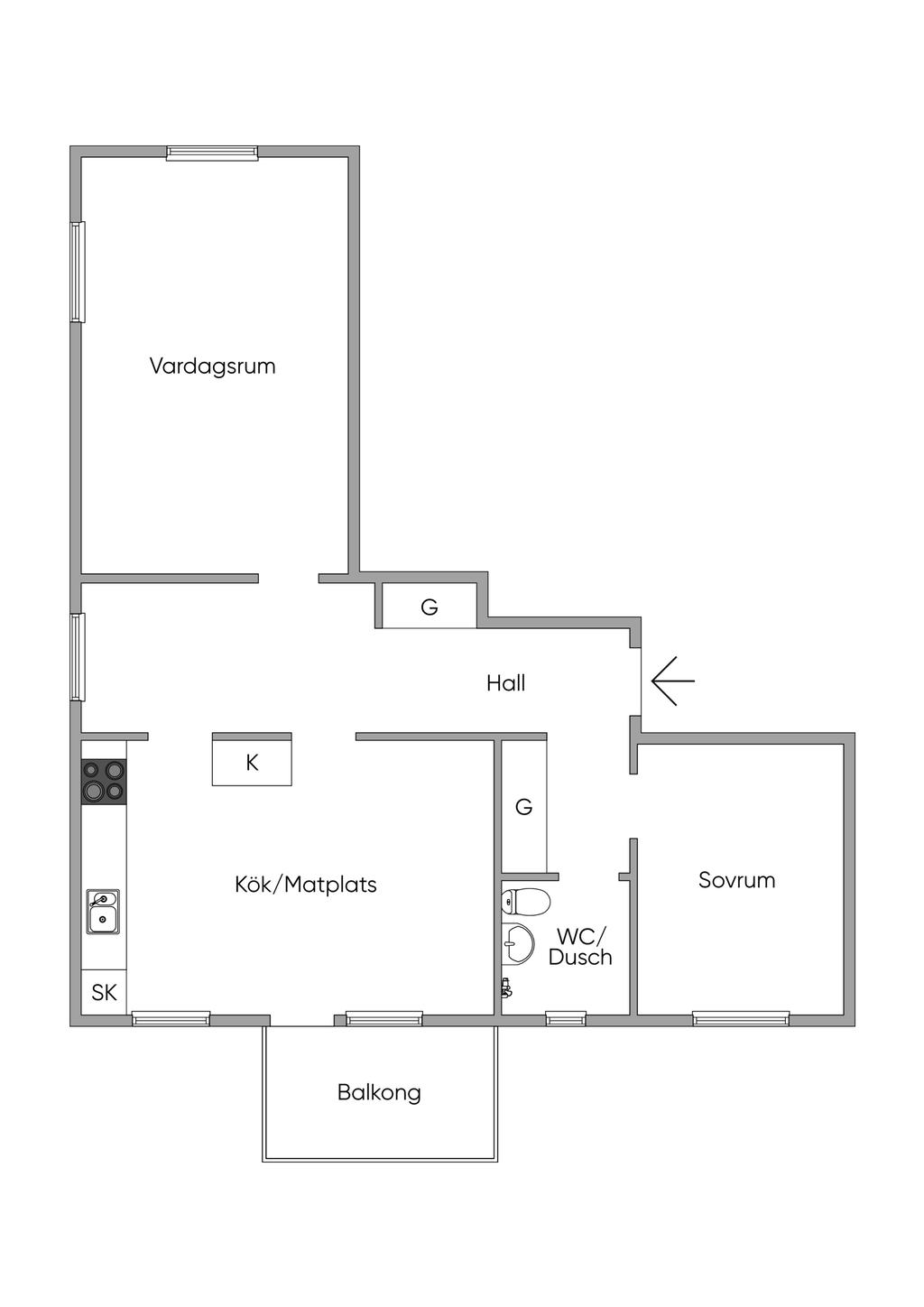 Planlösning