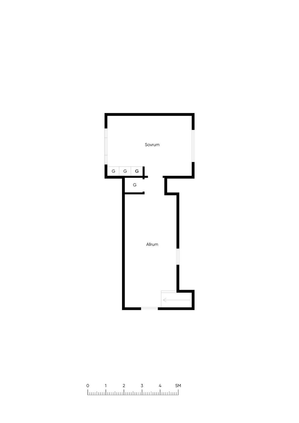 Plan 2 huvudbyggnad