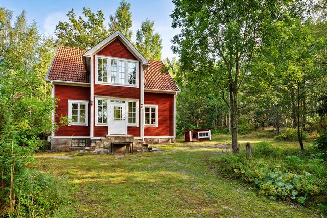 Huset har vackert utseende