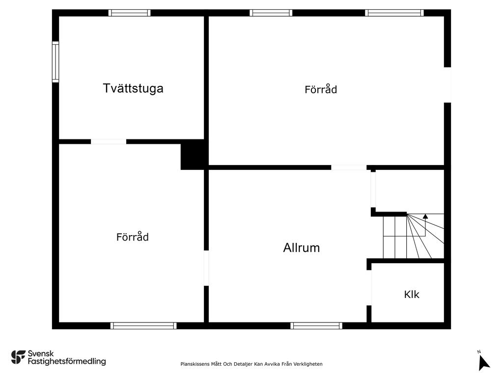 Planritning källarplan 