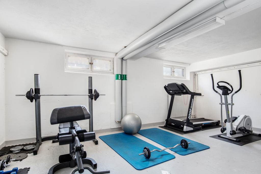 Gym i huset. Maskiner från 2015