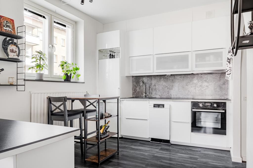 Genomgående väldigt ljus lägenhet. 