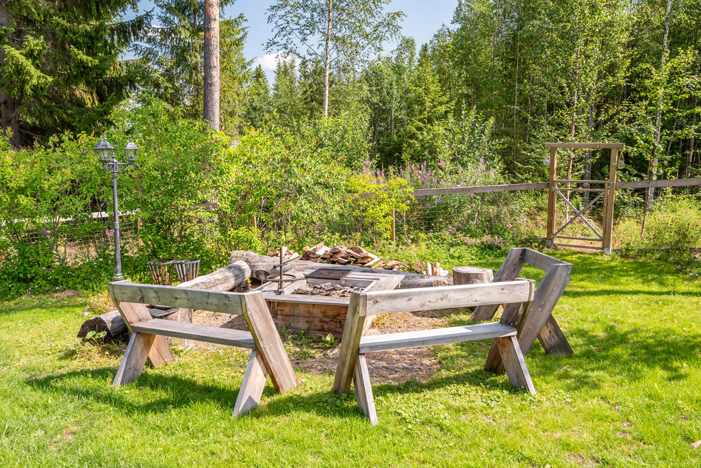 Härlig grillplats som kan användas oavsett säsong