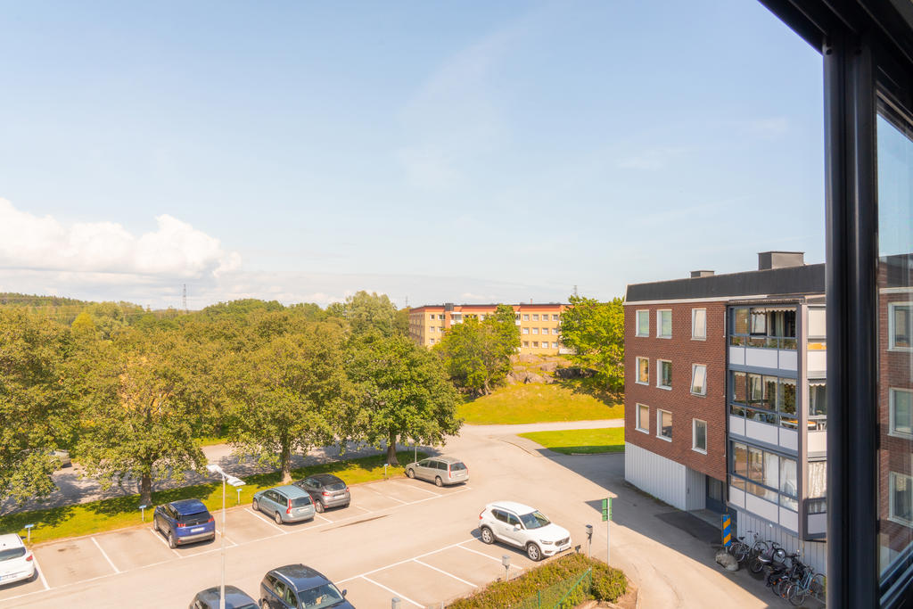 Utsikt från balkongen