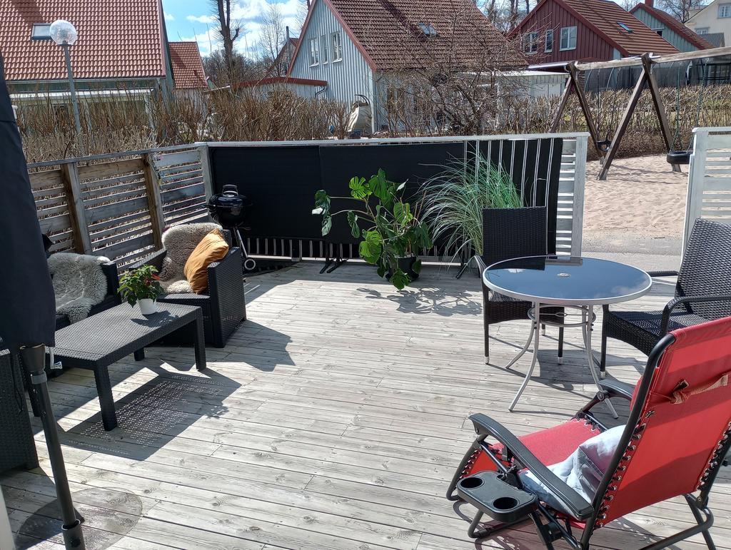 Uteplatsen på våren (foto: privat)