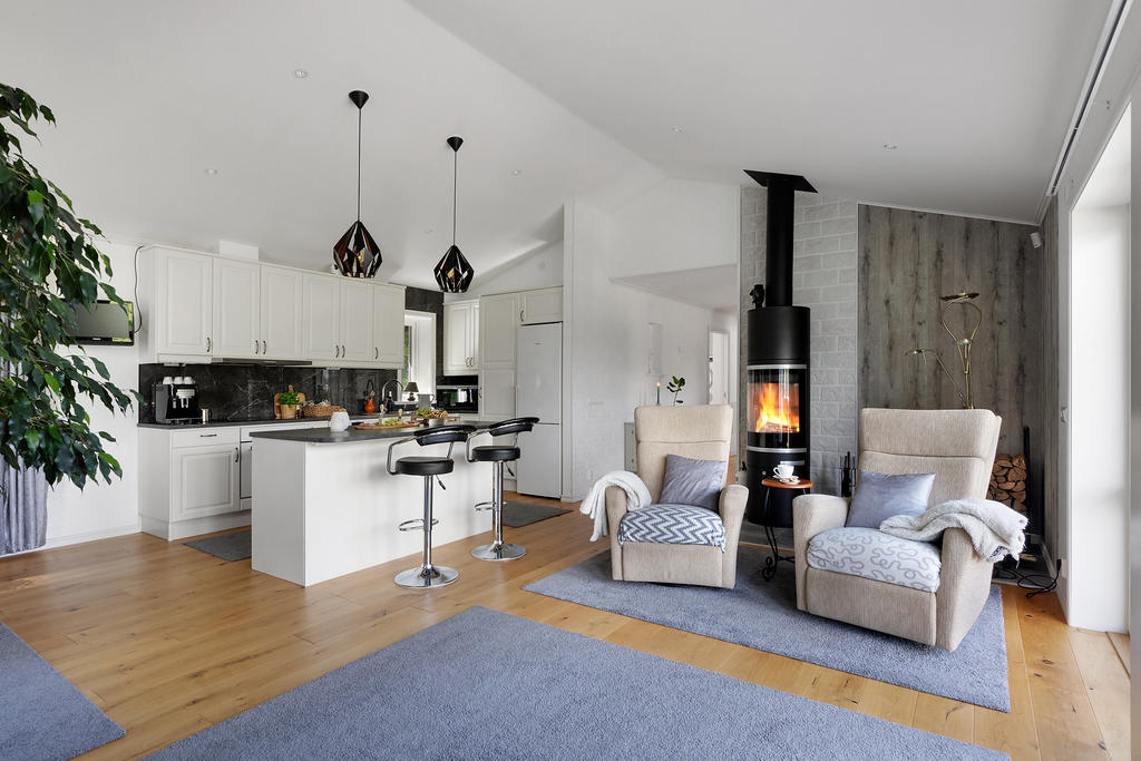 Mysig kamin