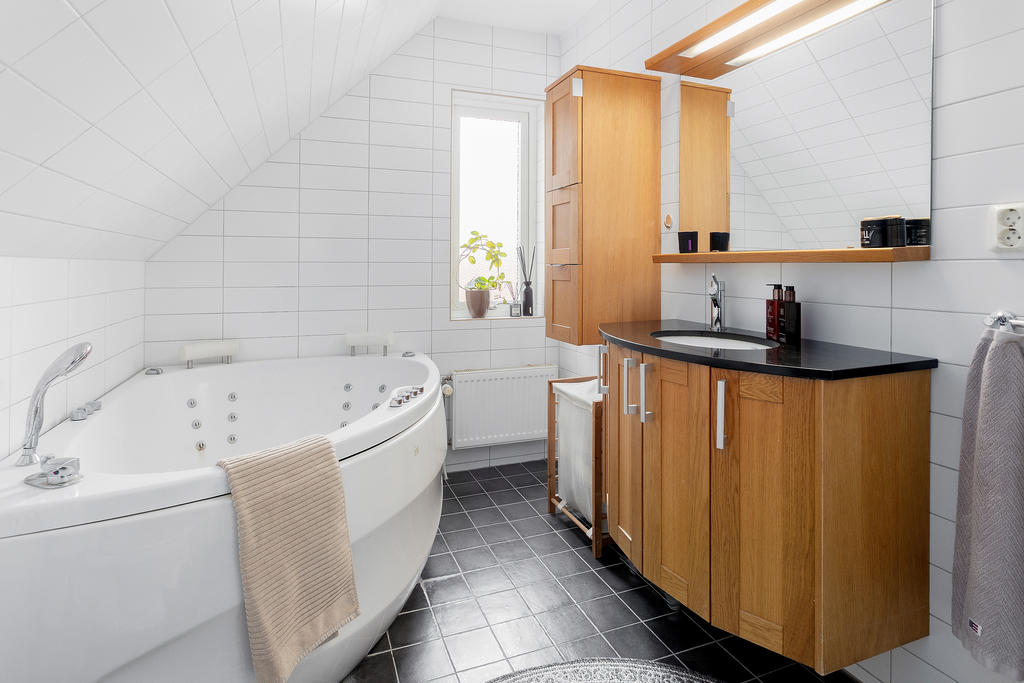 Badrum på ovanvåningen