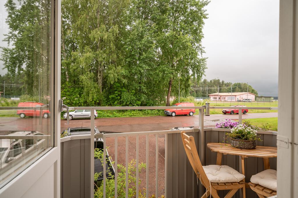 Utsikt från balkongen
