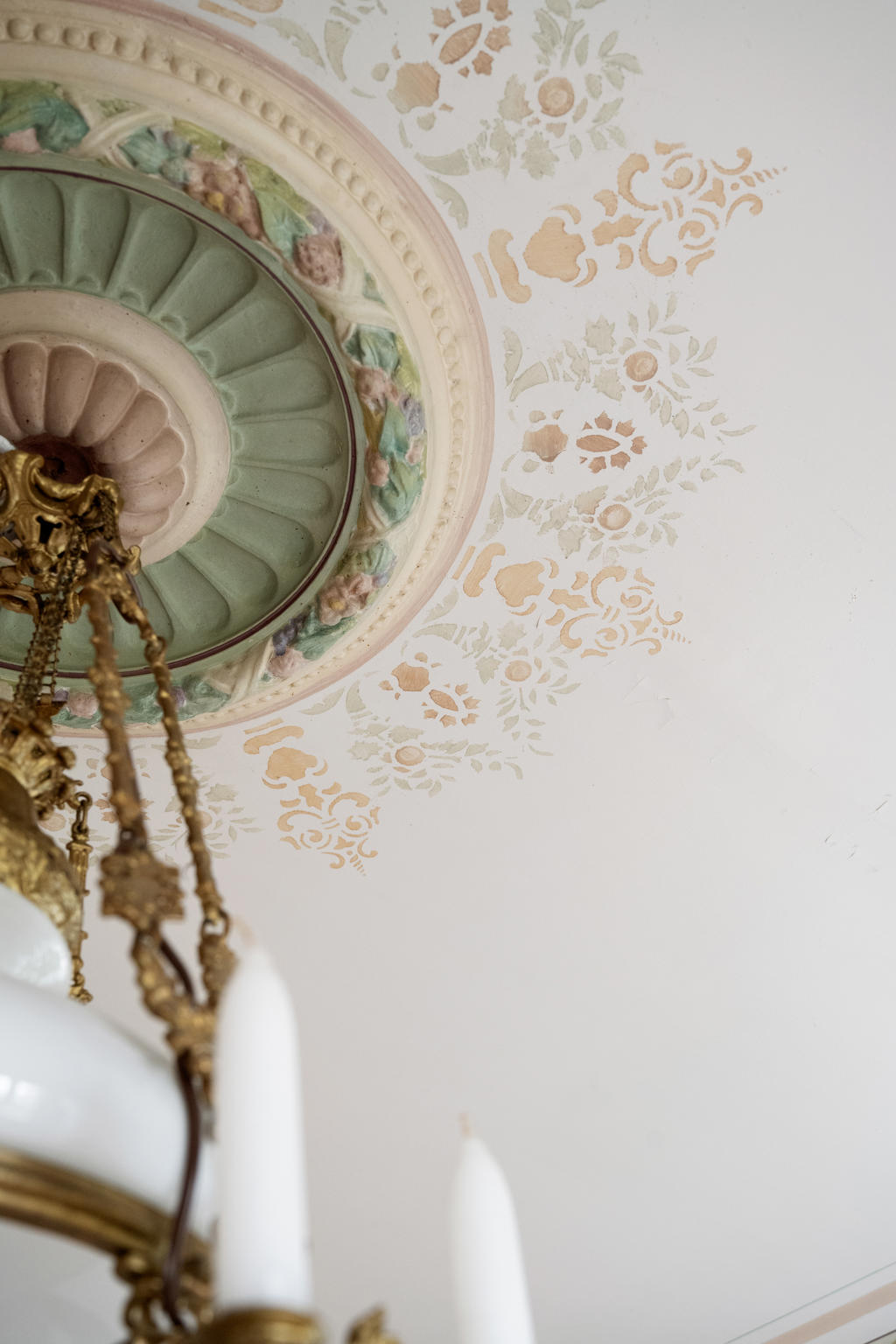 En fantastisk takmålning