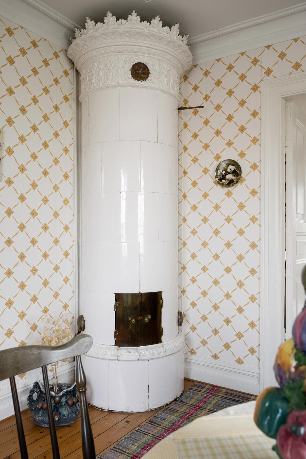 Kakelugn (ej i bruk)