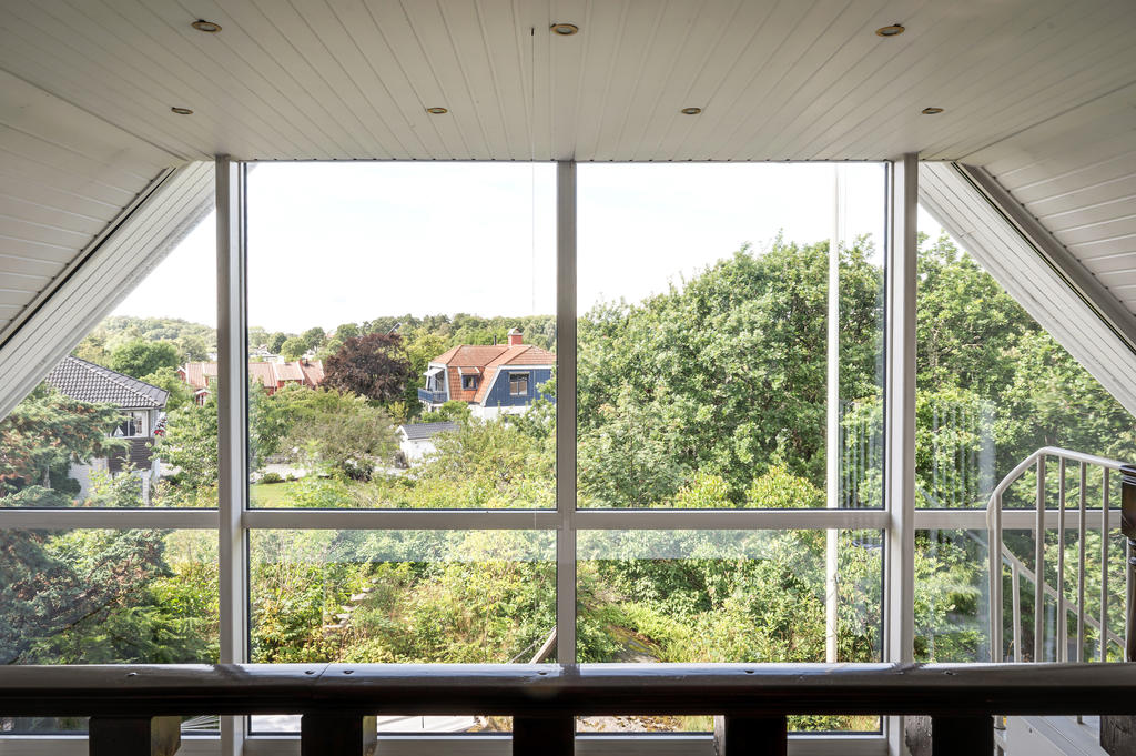 Vacker vy från entresolplanet