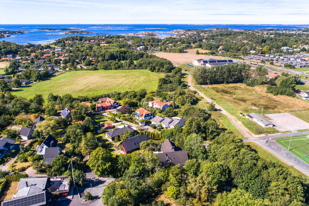 Havsnära villaområde
