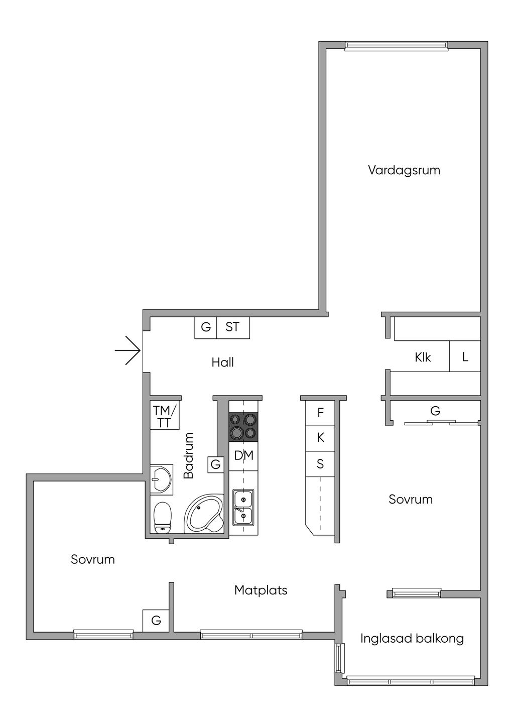 Planlösningen