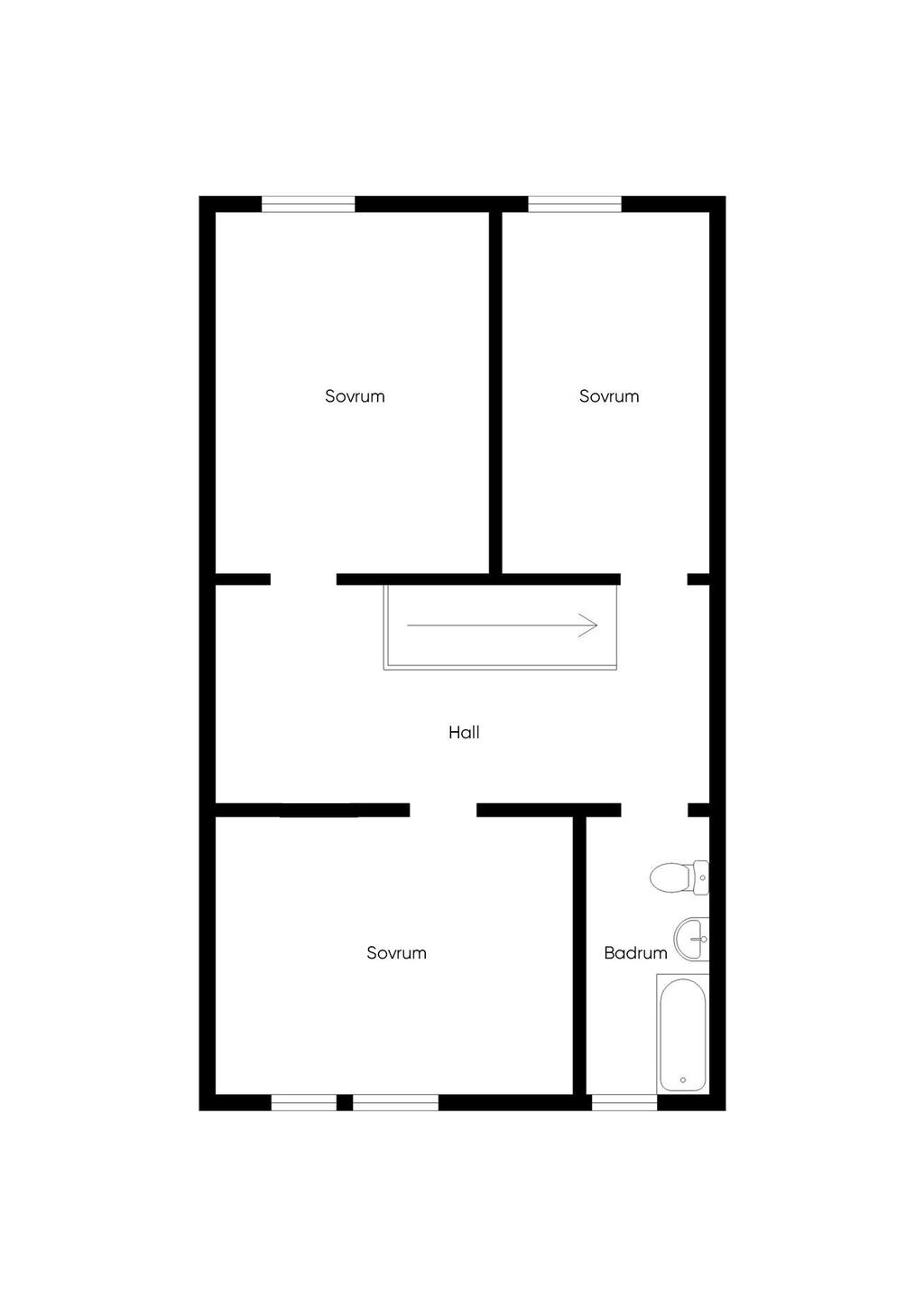 Övre plan
