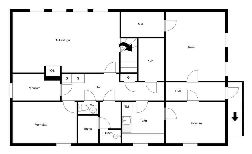 Källarplan