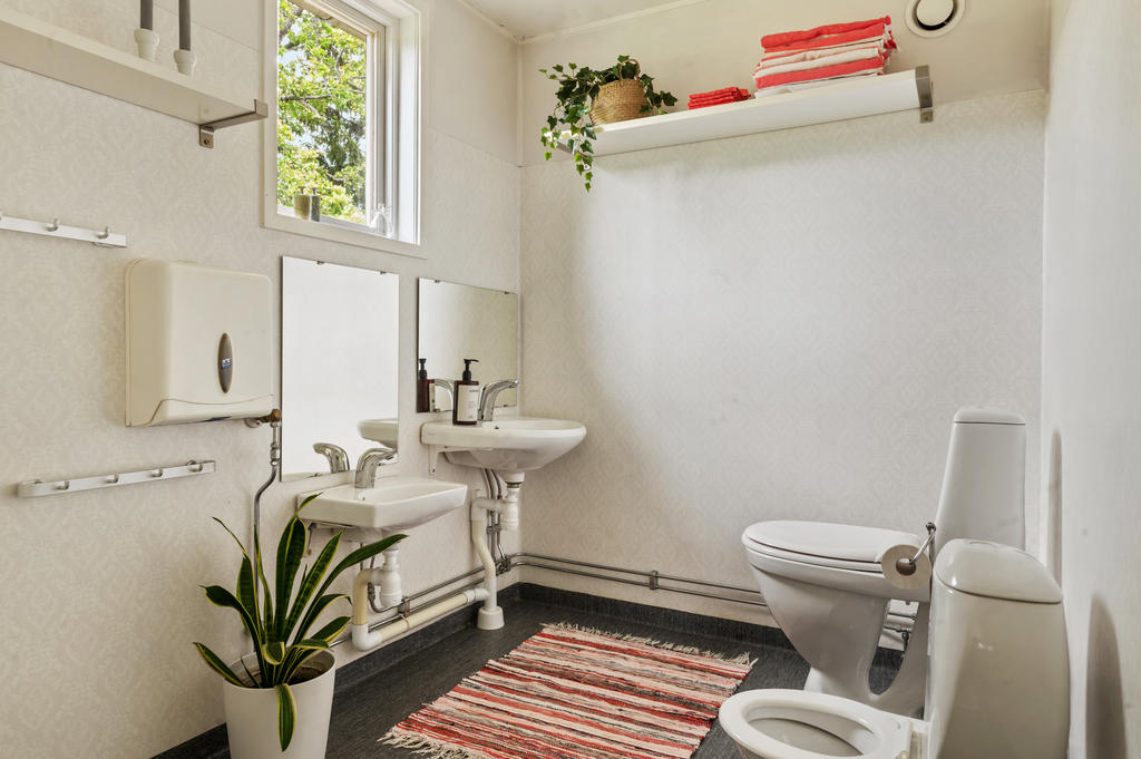 Toalett på entréplan